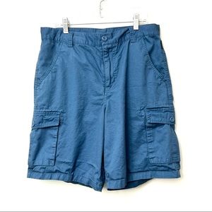 Ring of Fire cargo khaki blue shorts size 20